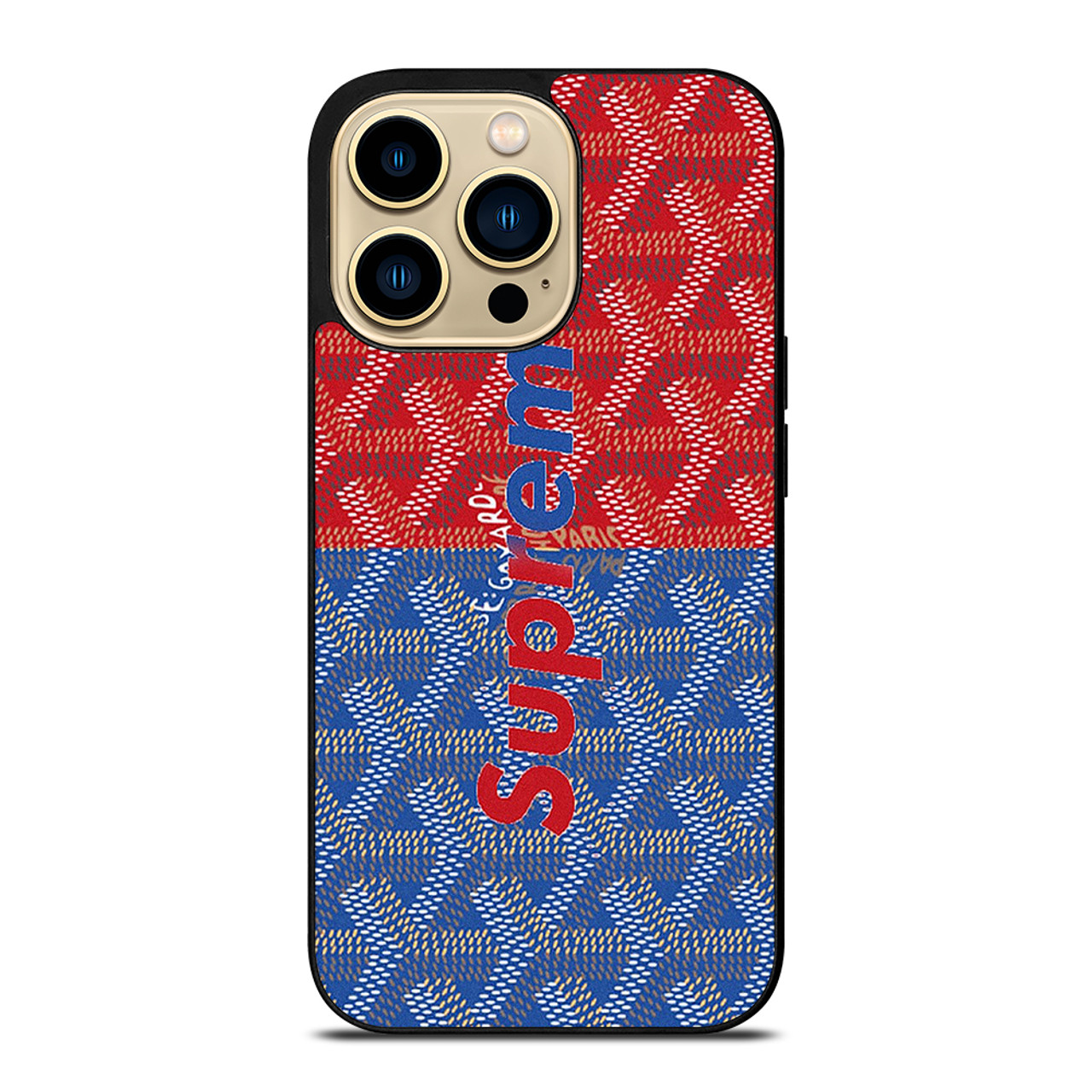 SUPREME X GOYARD iPhone 14 Pro Max Case Cover